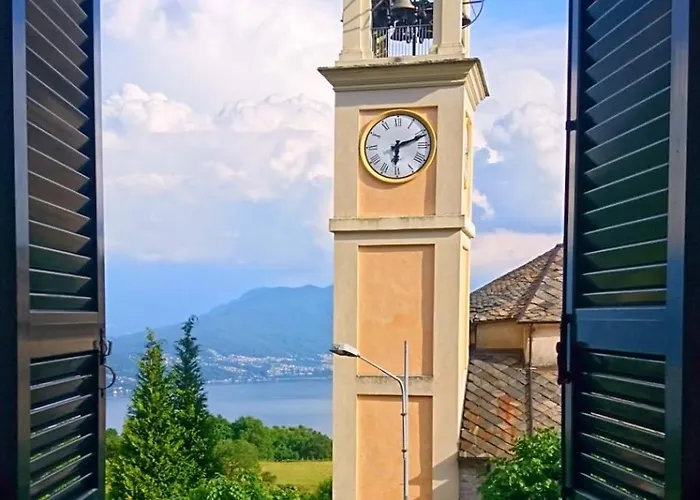 Casa Al Campanile First Floor, Leonardoshome Apartment Trarego Viggiona